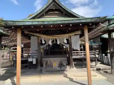 針綱神社の本殿・本堂