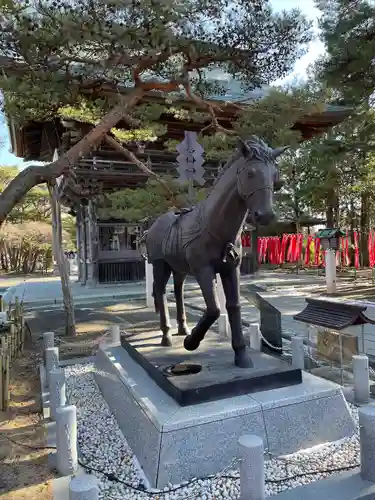 竹駒神社の狛犬