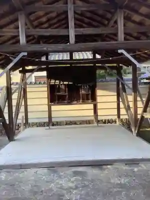 津島神社・庚申塚・上条城址の本殿・本堂