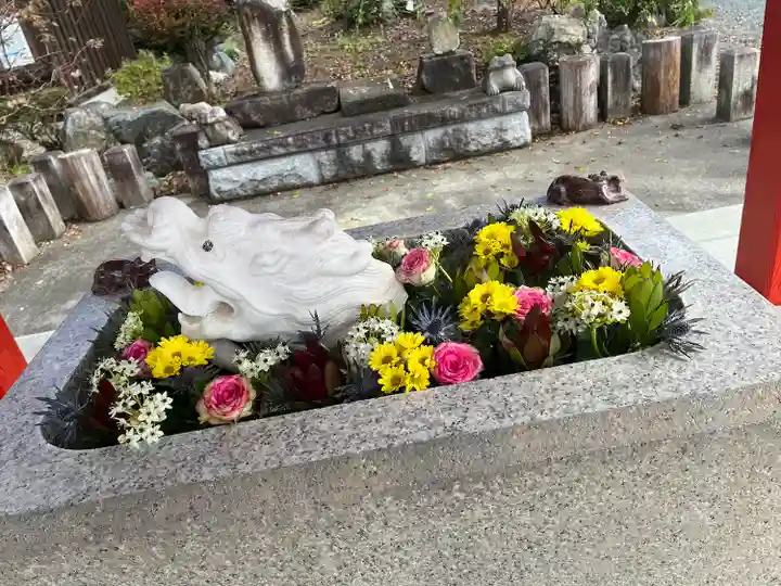 八幡宮の手水舎