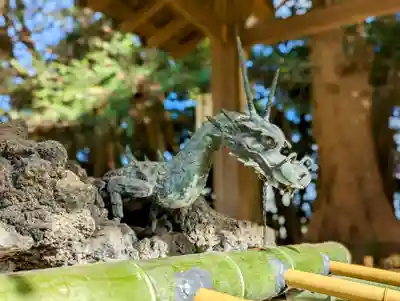 畑子安神社の手水舎