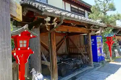 京都ゑびす神社の手水舎