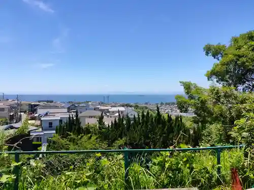 佐治神社の景色