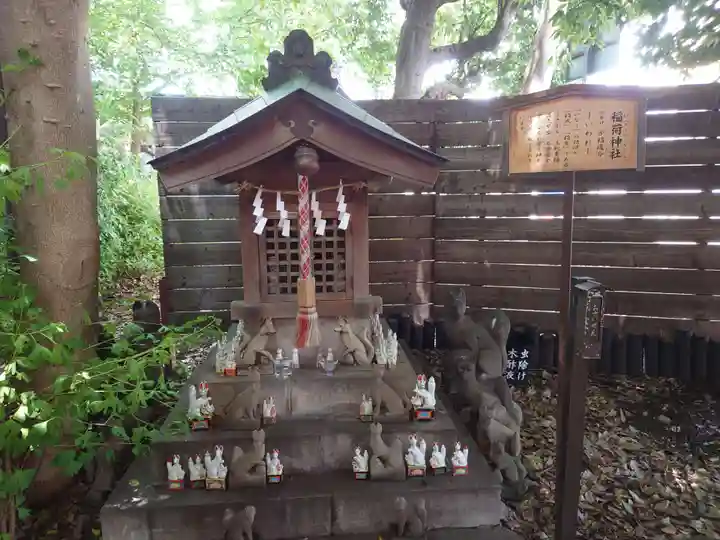 鎮守氷川神社の末社・摂社
