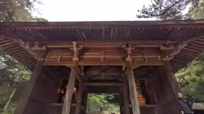財賀寺の山門・神門