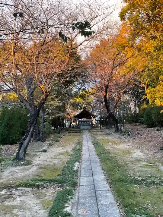 神明社(西島)の自然