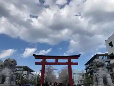 鶴岡八幡宮の鳥居