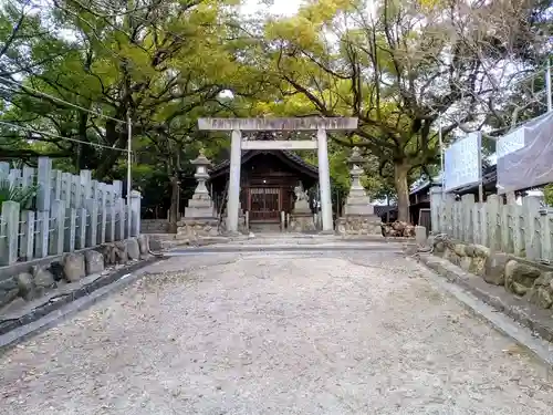 七所神社の鳥居