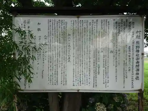 熊野神社の歴史