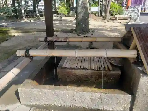 立木神社の手水舎
