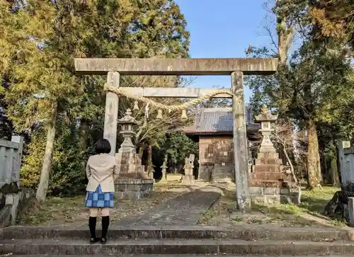 八剣神社の鳥居