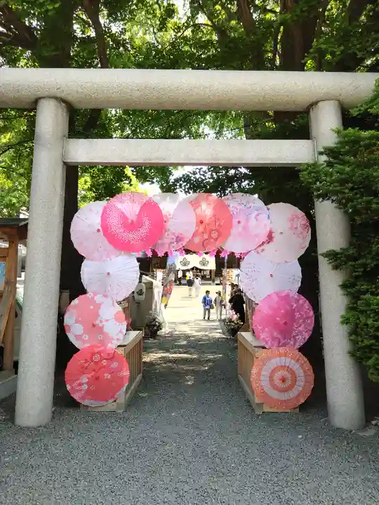 札幌諏訪神社の鳥居