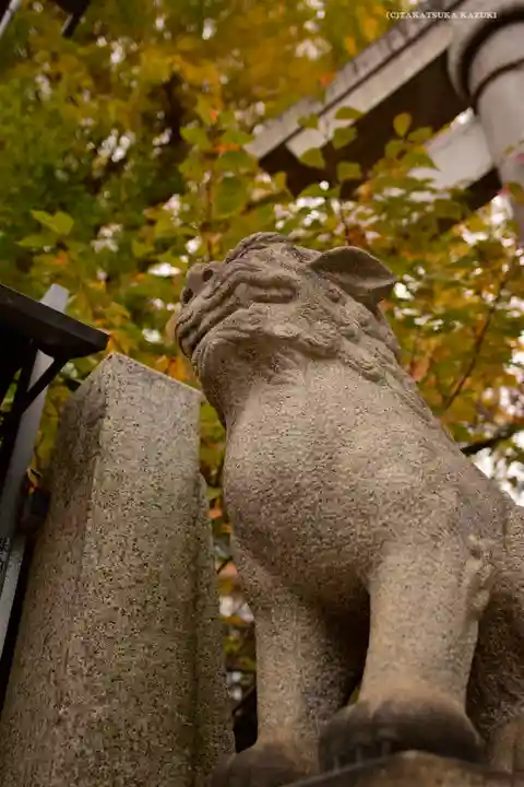 小野照崎神社の狛犬