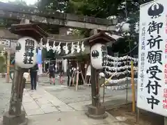 川越熊野神社の鳥居