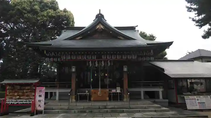 中野沼袋氷川神社の本殿・本堂