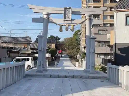 伊賀八幡宮の鳥居