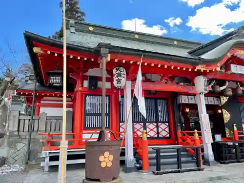 深志神社の本殿