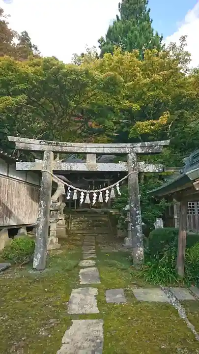 零羊崎神社の鳥居
