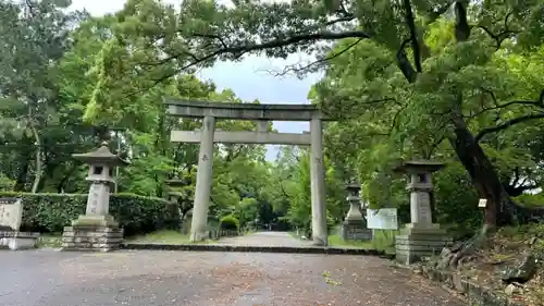 和歌山縣護國神社の鳥居