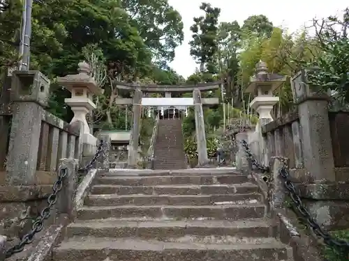 居神神社の鳥居