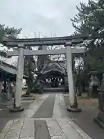 越中白山総社の鳥居