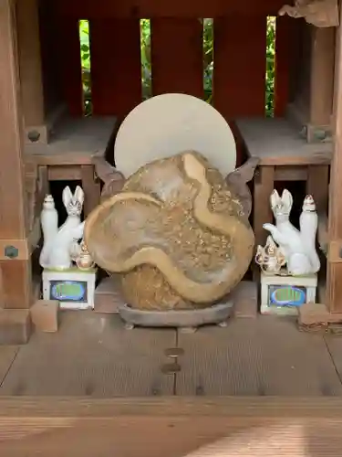 折上稲荷神社の狛犬