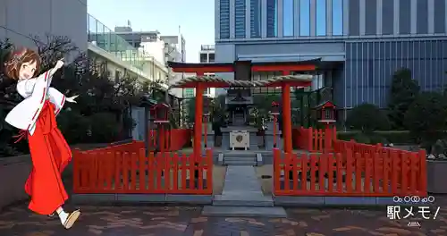みなと稲荷神社の鳥居