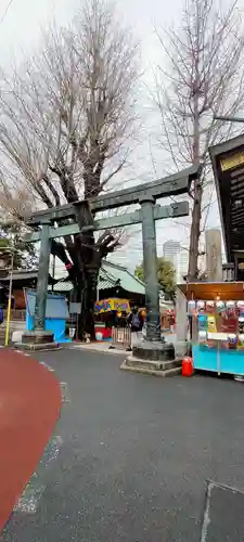 湯島天満宮の鳥居