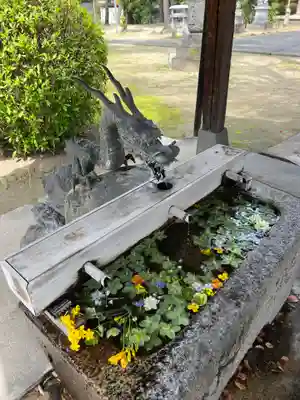 大神神社(花池)の手水舎