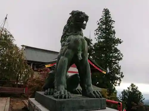 武蔵御嶽神社の狛犬