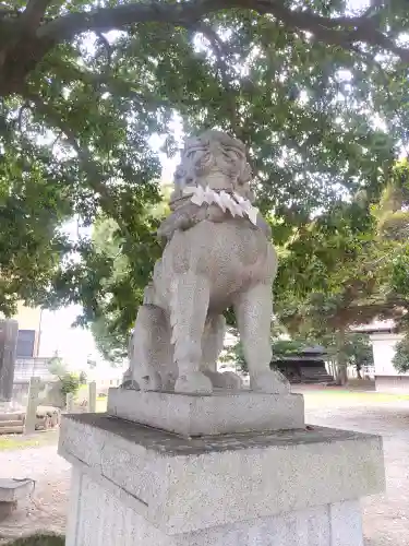 島田八坂神社の狛犬