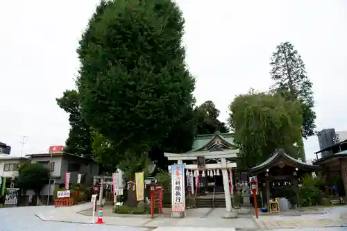 川越八幡宮の鳥居