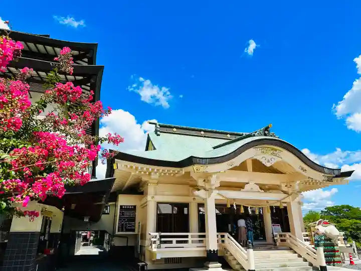 岡山神社の本殿・本堂