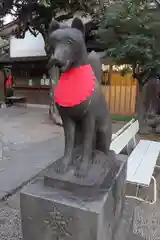 三囲神社の狛犬