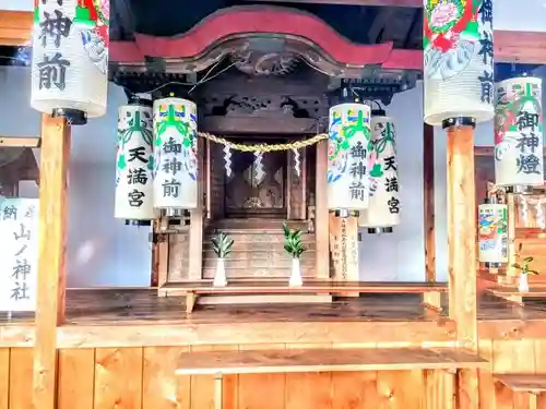 天満宮（越戸天満宮）の本殿・本堂