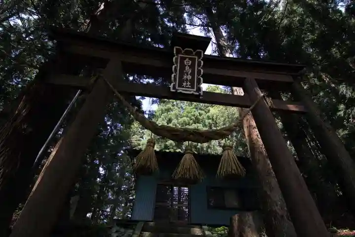 白鳥神社の鳥居