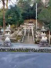 十二社神社の鳥居