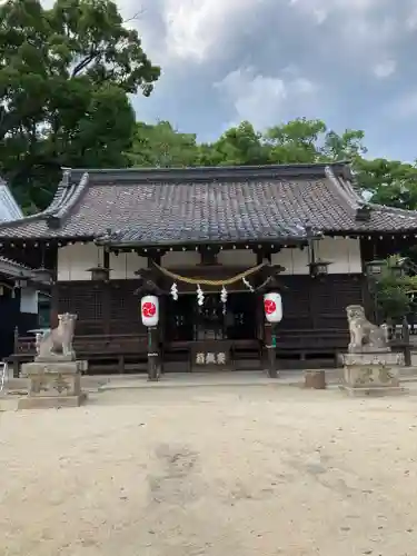 六甲八幡神社の本殿・本堂