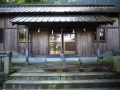 諏訪大神社の本殿