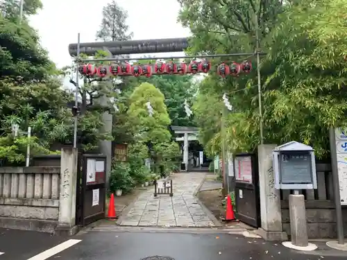 江東天祖神社の鳥居
