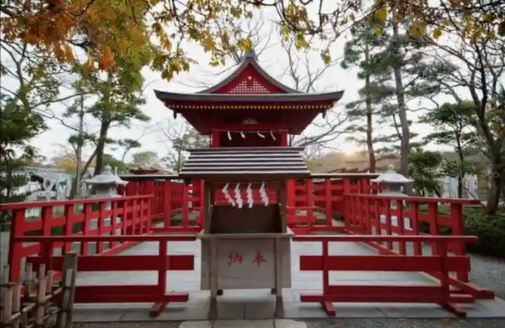 旗上弁財天社の本殿・本堂