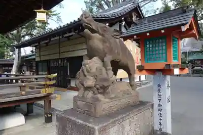 護王神社の狛犬