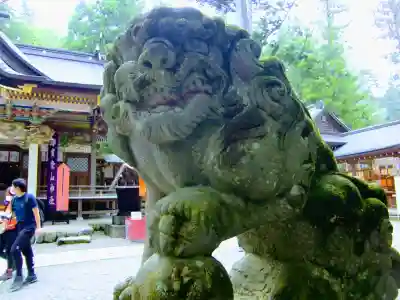 宝登山神社の狛犬