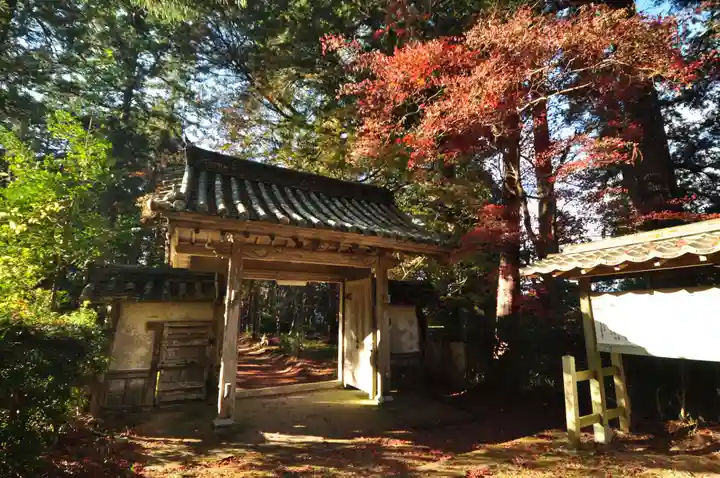 如法寺の山門・神門