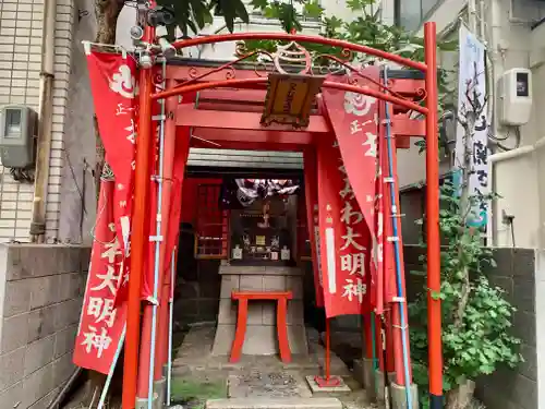 おみわ大明神の鳥居