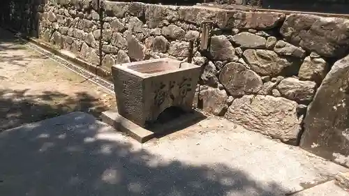 古宮八幡宮の手水舎