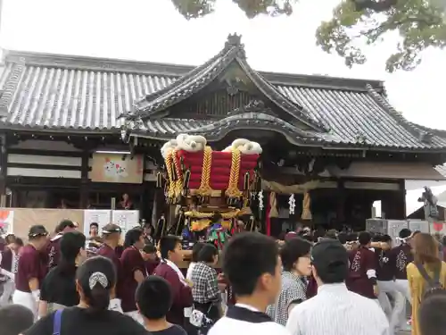 百舌鳥八幡宮の本殿