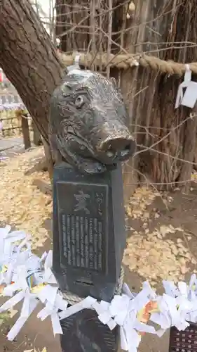 稲毛神社の狛犬