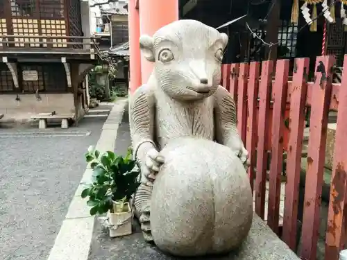 柳森神社の狛犬