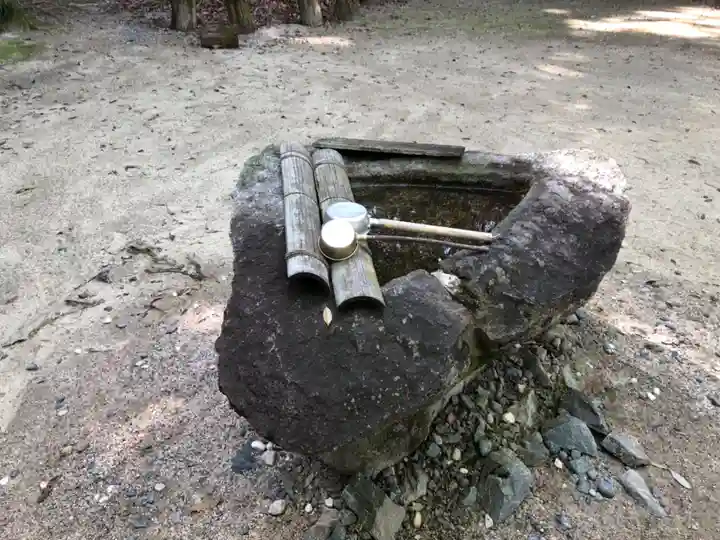 荒穂神社の手水舎